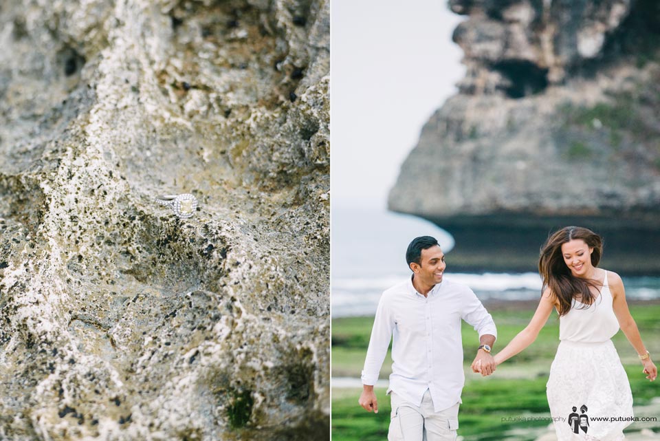 I want be the last man to put ring in your hand and makes your smile last forever in our engagement shoot in Bali
