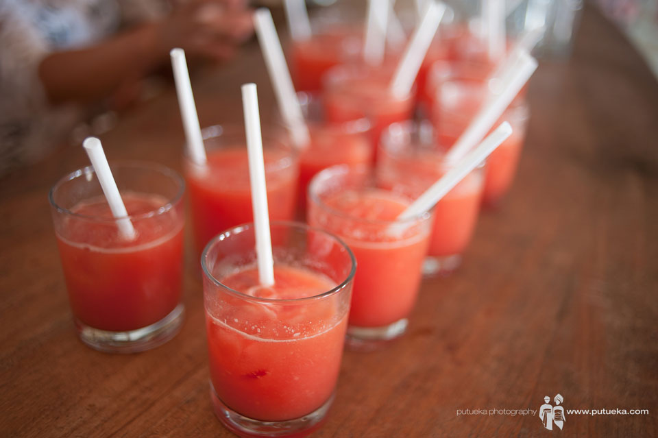 Fresh juices to cool off the big day