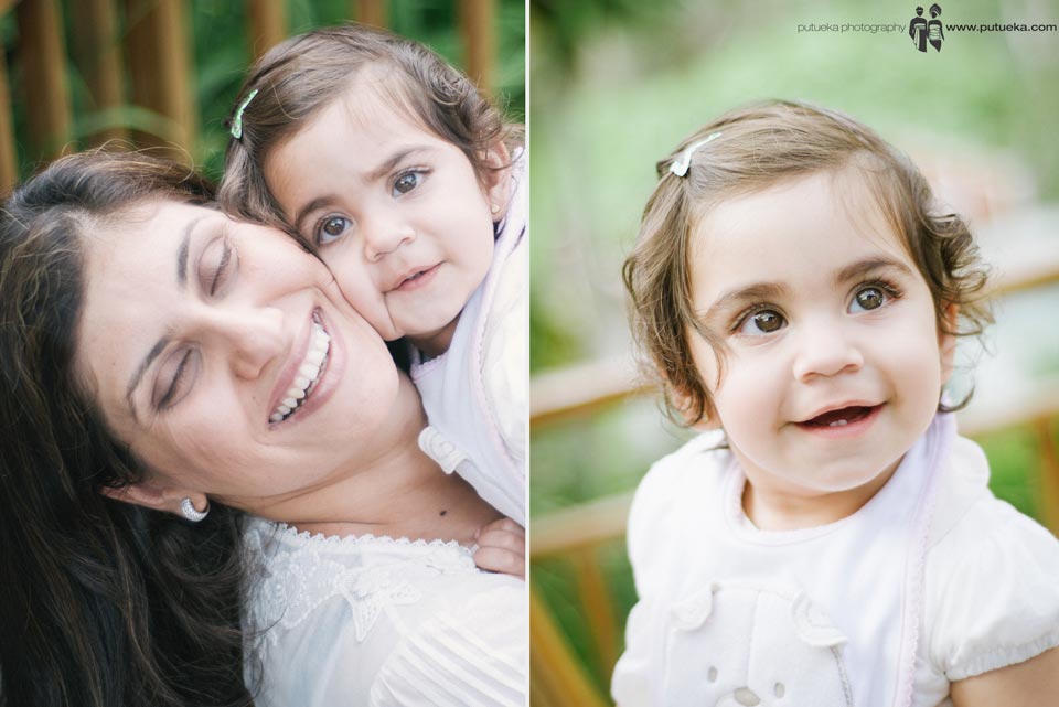 Adorable daughter and mom from Obaid Family