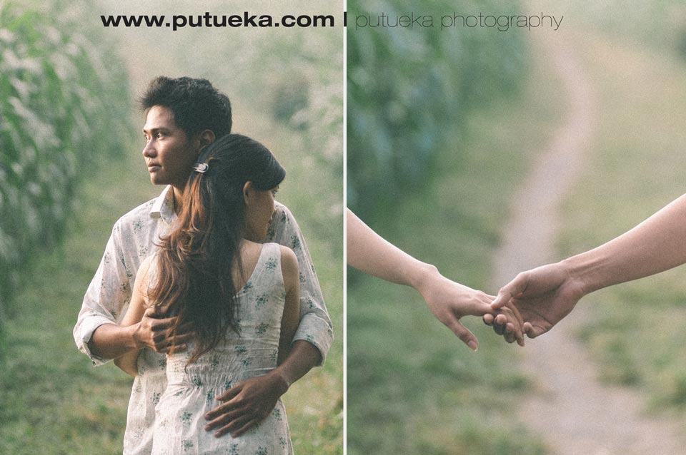 Bali engagement photography of Prima and Sila