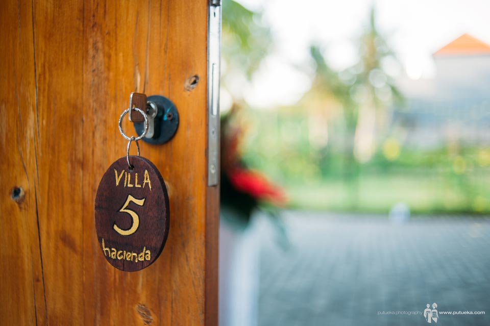 Door key of Hacienda villa no 5